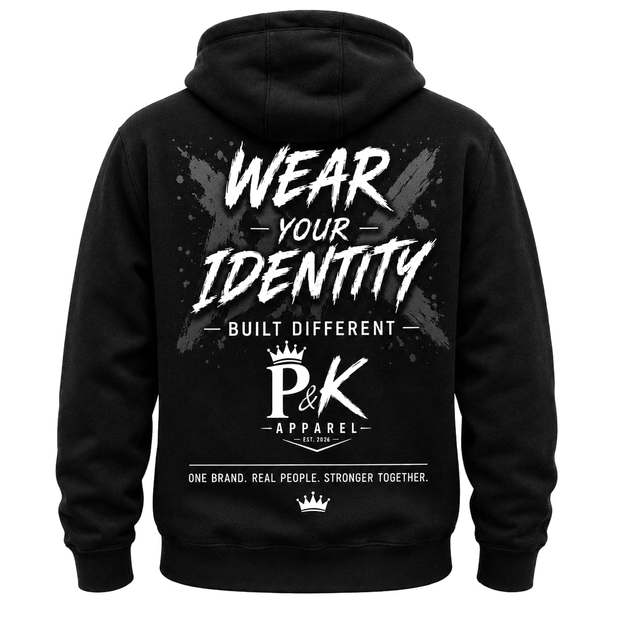 Signature Hoodie: Black, Back