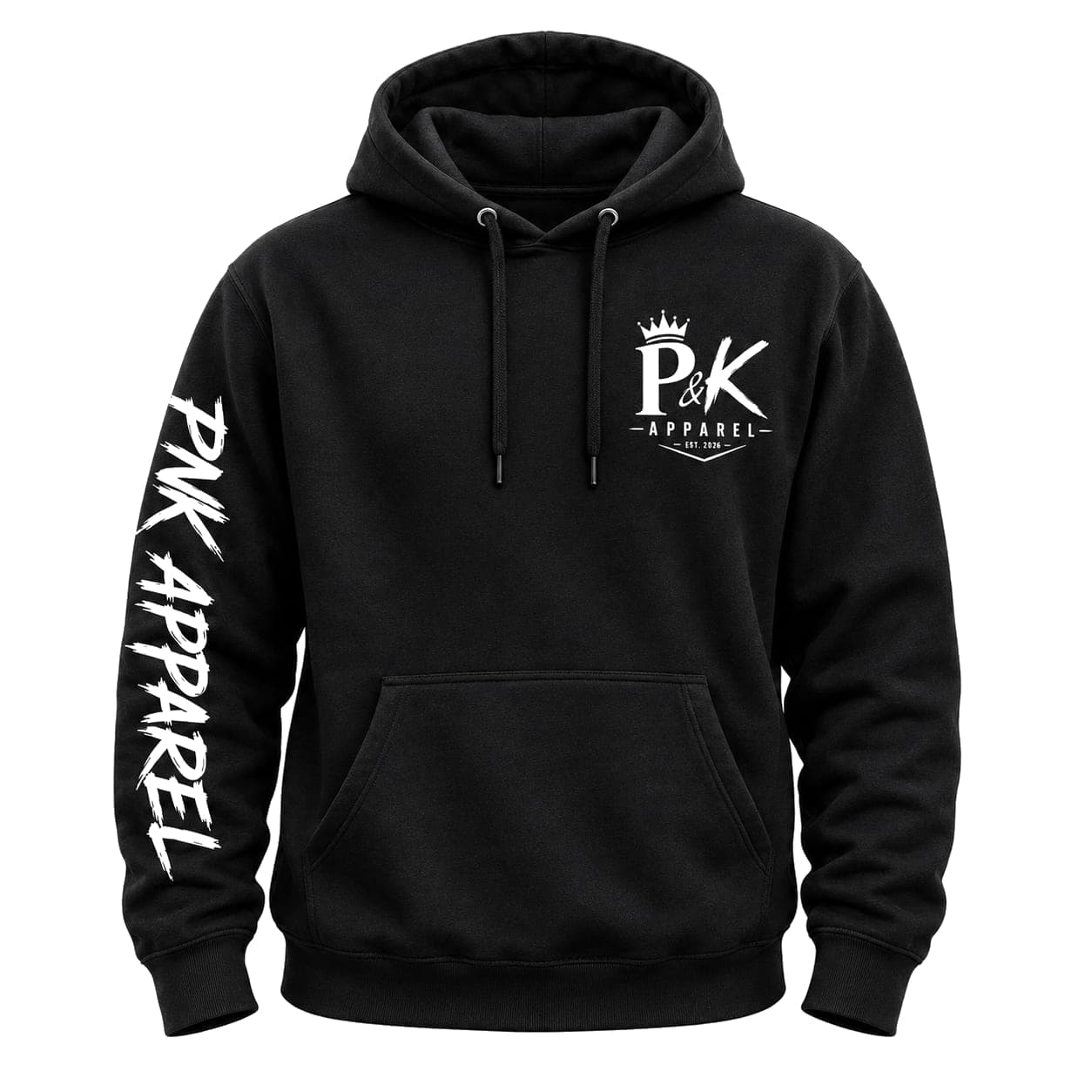 Signature Hoodie: Black, Front