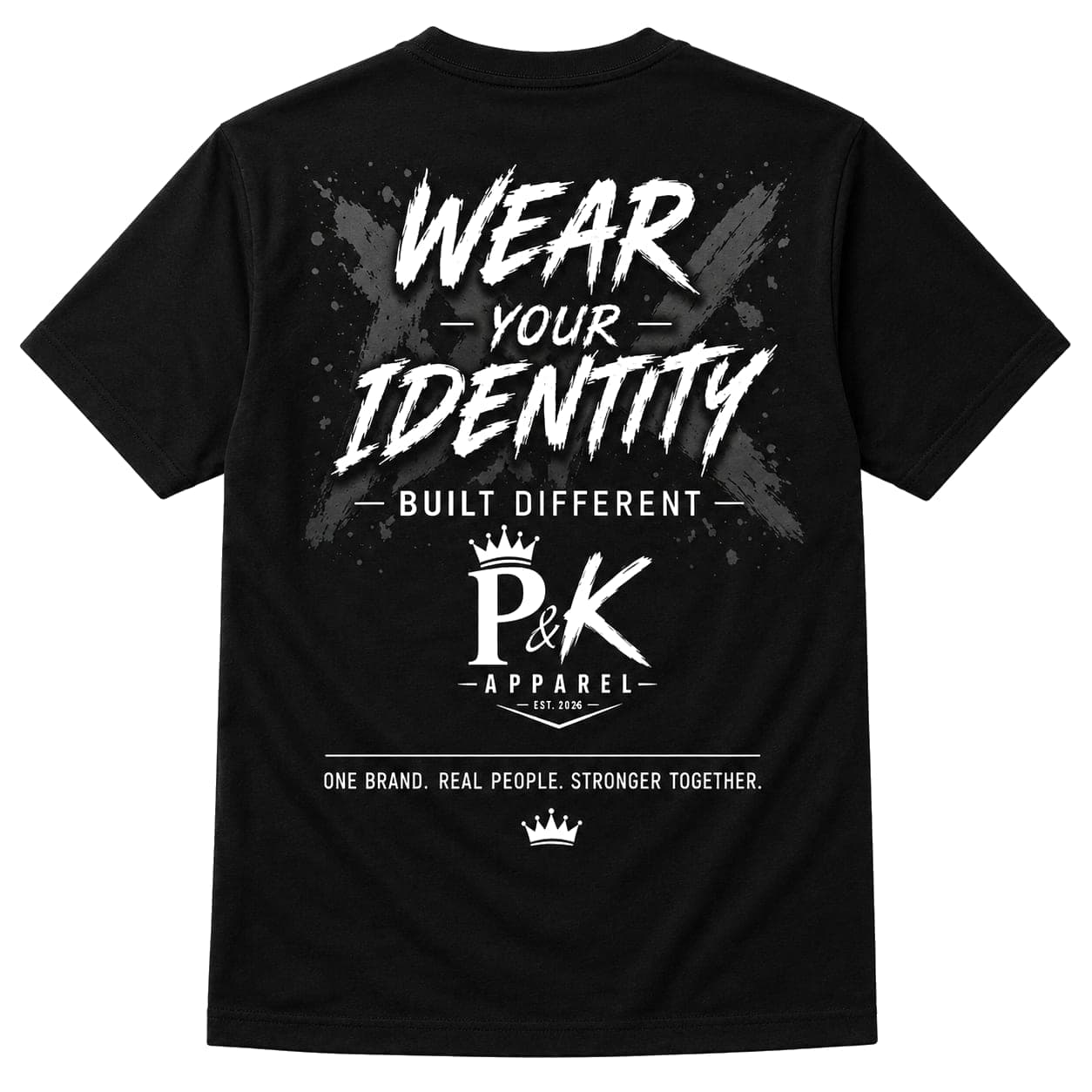 Signature Tee: Black, Back